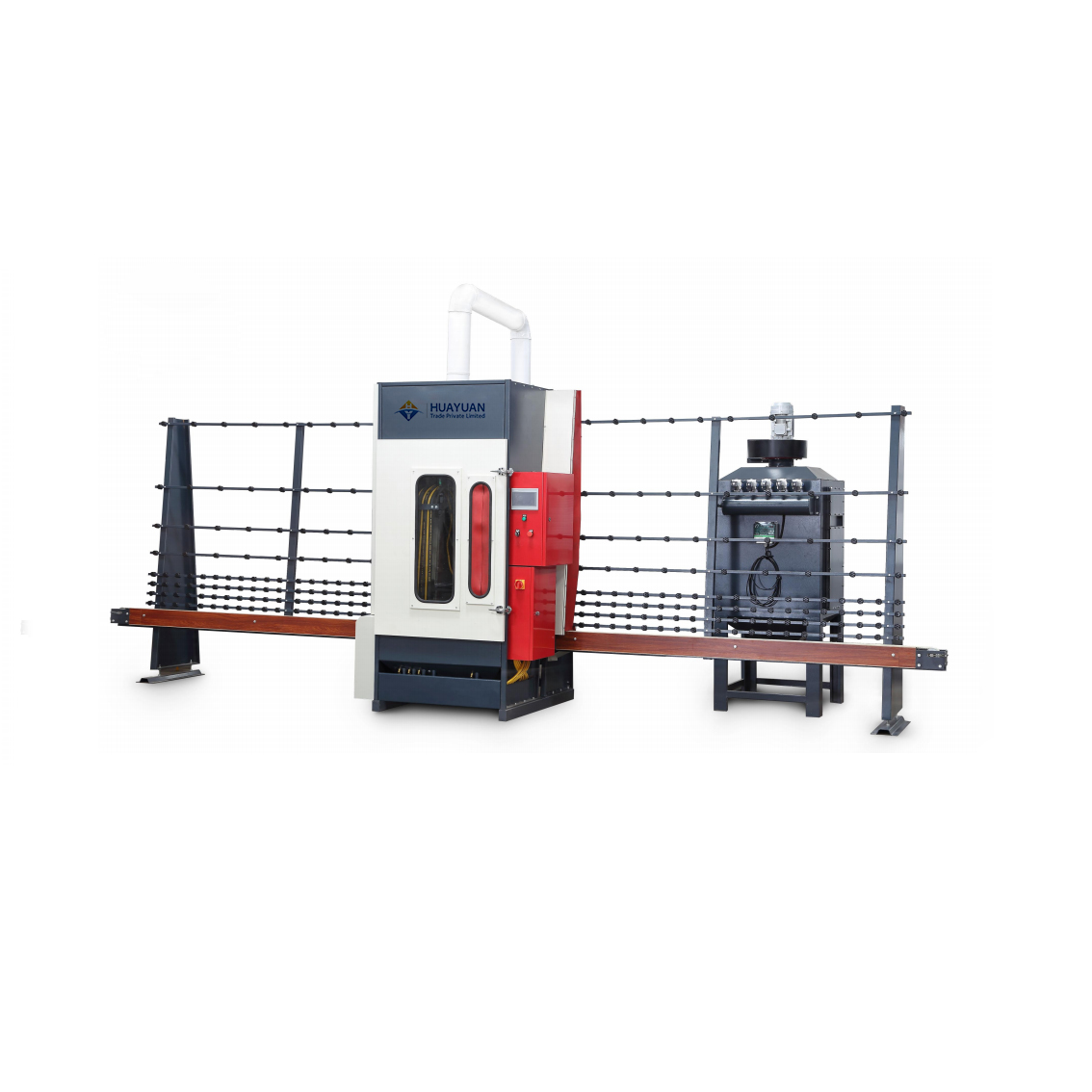 Vertical Glass Sandblasting Machine